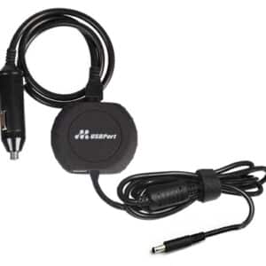 מטען רכב למחשב נייד XPS DELL לכל סוגי מחשבי דל עד 65W כולל יציאת USB