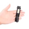 פנס יד לד קטן מימדים וחזק במיוחד 2000Lumen CREE XM L T6 LED