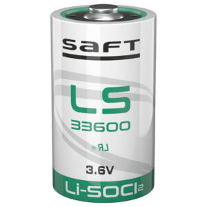 סוללת ליתיום כלוריד SAFT LS33600 D 3.6V Thiony