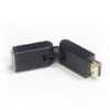 מתאם HDMI מפרקי מוזהב 24 קראט, זוויתי מפרקי שינוי מצבים 360 מעלות , זכר HDMI ל נקבה HDMI