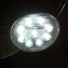 פרוז'קטור לד עגול לעבודה ולרכבי שטח, Flood Beam LED הספק 27W