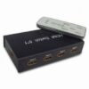 תיבת מיתוג HDMI מסך אחד ל 5 יציאות כולל שלט וספק מתח