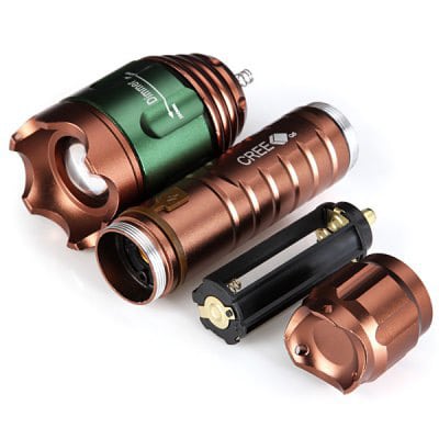 פנס יד לד מקצועי  TRUSTFIRE  חזק ואיכותי במיוחד 5 מצבי תאורה מספק 200LM