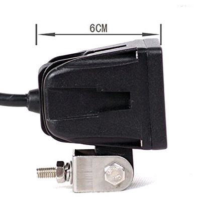 פנס לד 10w מרובע לרכב עבודה ושטח Dual row Cree 10W