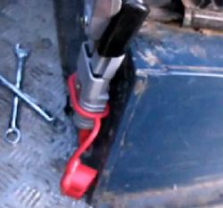 שקע אנדרסון צבע אפור Anderson Connector SB175 - 1 AWG