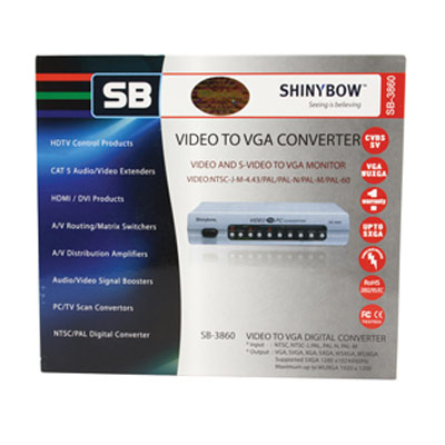 ממיר אות VIDEO TO VGA ממיר אות VIDEO TO VGA
