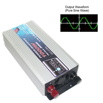 ממיר מתח סינוס טהור 12V תוצרת POWER-INVERTER הספק 1000 וואט 12V/1000W  Pure Sine Wave Power Inverter