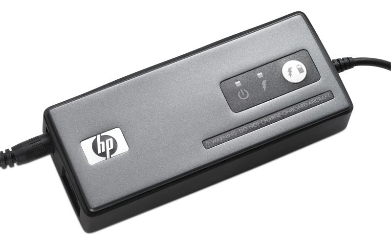 מטען מקורי חכם למחשב נייד למטוס ולרכב (HP 90W Smart Combo (DV574A
