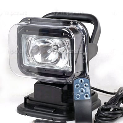 פנס פרוז'קטור קסנון נשלט הספק HID 45W,עוצמת הארה 4500Lm, כולל שלט רחוק