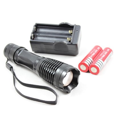 פנס יד לד מקצועי  10W בעל עוצמה TRUSTFIRE  חזק ואיכותי במיוחד 5 מצבי תאורה 1800LM