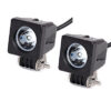 פנס לד 10w מרובע לרכב עבודה ושטח Dual row Cree 10W