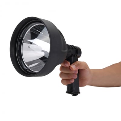 פנס פרוזקטור LED נייד הספק 15W עוצמת הארה 1200Lm בתקן IP65 מרחק הארה עד 100 מטר
