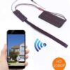 מצלמה אלחוטית IP WiFi מיזערית להסלקה ואבטחה ברכב או בבית רוזולציה 1080p צפיה דרך אפלקציה בטלפון