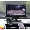 מצלמת אבטחה לרכב ולבית 4 מצלמות כולל ראיית לילה אינפרא רד מסך 7 אינץ כולל DVR