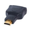 מתאם מוזהב HDMI זכר ל- DVI נקבה - סדרה מקצועית HQ