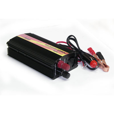 ממיר מתח 12V 600W גל ריבועי לשימוש ברכב /מצבר .הספק כללי  600W