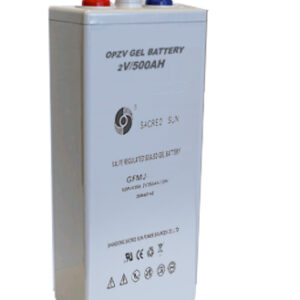 מצבר ג'ל 12V/500Ah פריקה עמוקה למערכות סולריות OPZV Gel Deep Cycle Battery 500Ah