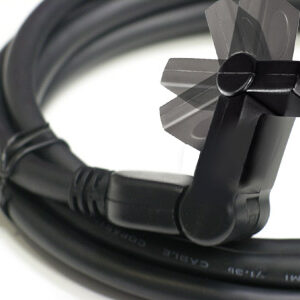 כבל HDMI 1.3 מפרקי בשני הצדדים פול HD זכר/זכר אורך 1.8 מטר