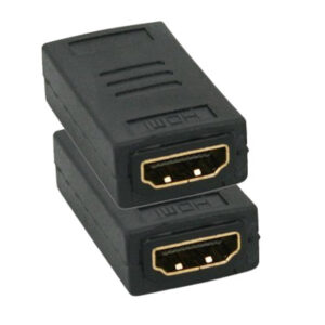מתאם  HDMI מוזהב 24K , נקבה HDMI ל נקבה HDMI
