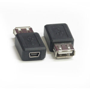 מתאם USB ,מתאם מיני USB MINI נקבה ל USB רגיל נקבה