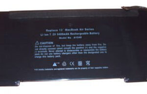 סוללה חלופית למחשב נייד Apple Macbook air A1237