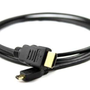 כבל HDMI איכותי ל Micro HDMI ציפוי מוזהב באורך 1.8 מטר תוצרת CARVE