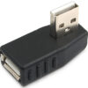 מתאם USB 2 מנקבה לזכר איכותי, High Quality USB 2.0 A Male to Female Adapterד