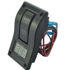 מתג בדיקת מתח בין שני מצברים battery tester SWITCH DPDT/ON-OFF-ON 5-30V DC