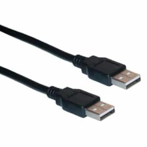 כבל USB 2.0 זכר-זכר,5 מטר