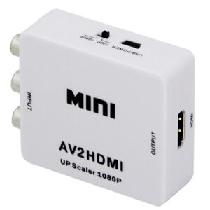ממיר דיגיטלי 1080P HDMI, RCA