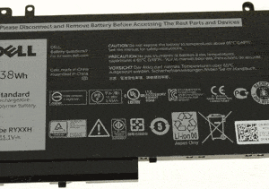 סוללה מקורית למחשב נייד Dell Latitude E5450, E5550, E5250 RYXXH 4 cell 38Wh