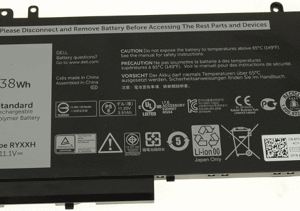 סוללה חלופית למחשב נייד Dell Latitude E5450, E5550, E5250  RYXXH 4 cell 38Wh