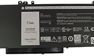 סוללה חלופית למחשב נייד  עבור Dell Latitude E5450 E5550 E5470 E5570 G5M10
