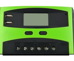 בקר טעינה סולארי סדרת solar charge 4 Stage 60A GREEN  לטעינת מצברים באמצעות תאים סולריים פוטו וולטאים
