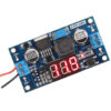 ממיר מתח נמוך 2A DC/DC טווח כניסה עד 40 וולט יציאה בהתאם לרצוי עד 40V בעל תצוגה דיגיטלית