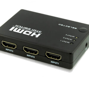מפצל HDMI ל3 יציאות HDMI SWITCH 3 TO 1