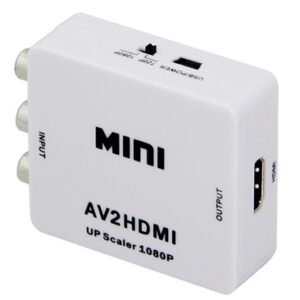 ממיר מ AV RCA ל HDMI לחיבור מסך ישן לחדש