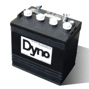 מצבר לרכב תפעולי 8V 170Ah D-875 קלאב קאר ורכב גולף חשמלי פריקה עמוקה תוצרת ארהב D-875 Dyno Deep Cycle 8V/180Ah