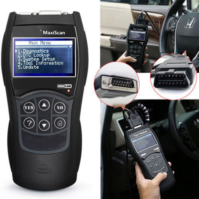 מכשיר קורא ומאפס תקלות לרכב עם תפריט בעיברית Vgate OBD II Diagnostic Scanner Fault Code