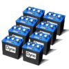 מצבר פריקה עמוקה 210Ah / 6V לרכב תפעולי מלגזה ובמות הרמה 210Ah / 6V Deep Cycle Battery