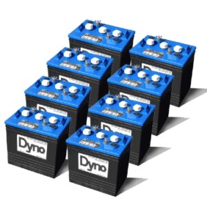 מצבר פריקה עמוקה 210Ah / 6V לרכב תפעולי מלגזה ובמות הרמה 210Ah / 6V Deep Cycle Battery