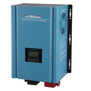 ממיר מתח 24V 3000W סינוס טהור היברידי מטען מצברים מובנה 3000W Hybrid Off Grid Power Inverter