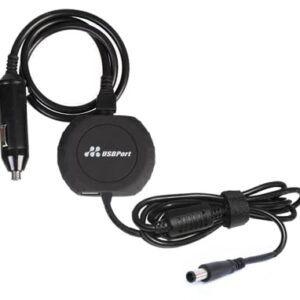 מטען רכב למחשב נייד latitude DELL לכל סוגי מחשבי דל עד 65W כולל יציאת USB