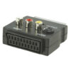 מתאם SCART  ל- SCART עם כניסת 3xRCA + SVIDEO