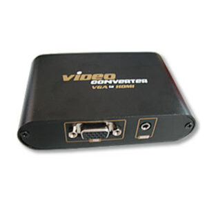 ממיר אות טרנסקורדר Full HD 1080P לחיבור מחשב מ VGA ל HDMI