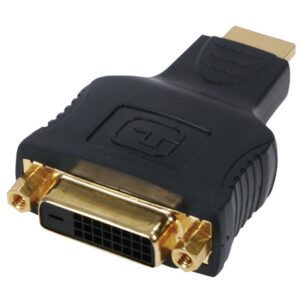 מתאם מוזהב HDMI זכר ל- DVI נקבה - סדרה מקצועית HQ