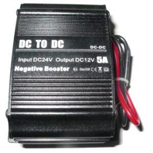 ממיר מתח נמוך 24V ל-12V וולט,DC to  DC הספק 5A אמפר.מקט DC/DC Converter 2412-5A