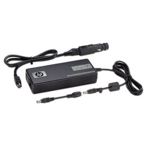 מטען מקורי חכם למחשב נייד למטוס ולרכב (HP 90W Smart Combo (DV574A