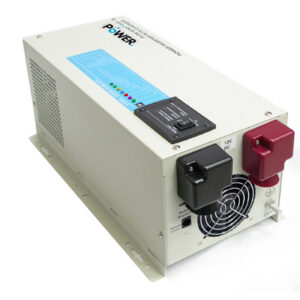 ממיר מתח 24V 3000W סינוס טהור כולל מטען מצברים Solar Power inverter Of Grid with Charger 70A
