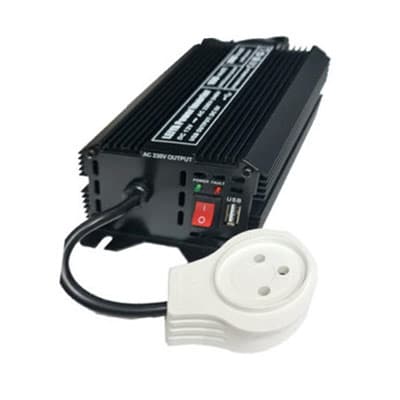 ממיר מתח 12V 600W לשימוש ברכב או ממצבר 12V הספק כללי  600W